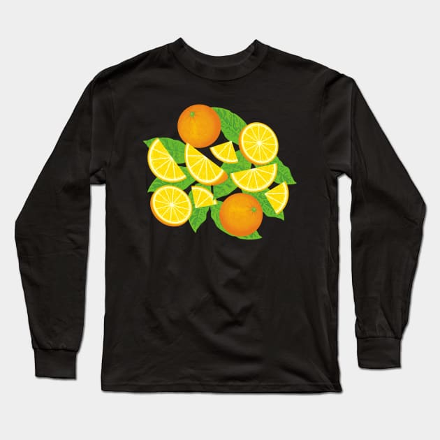 Oranges Long Sleeve T-Shirt by sifis